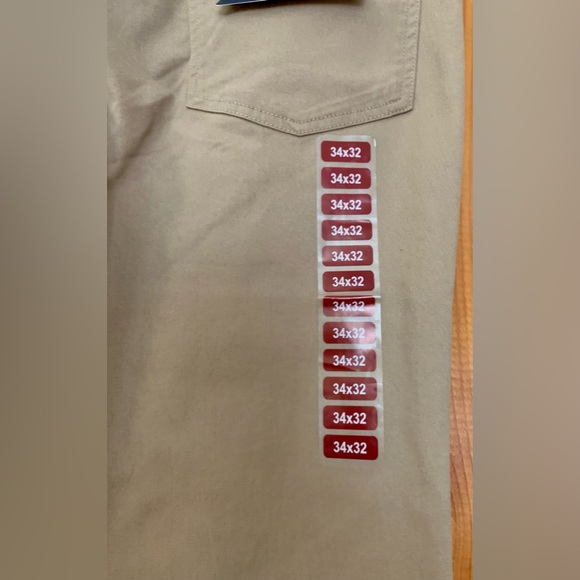 NWT Gap Mens 5 Pocket Pants 34 X 32 Chinchilla Color Stretch Slim Fit Classic - Picture 5 of 7